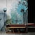 cheap Floral &amp; Plants Wallpaper-Cool Wallpapers Lotus Watercolor Wallpaper Wall Mural Roll Sticker Peel and Stick Removable PVC/Vinyl Material Self Adhesive/Adhesive Required Wall Decor for Living Room Kitchen Bathroom