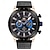 お買い得  クォーツ腕時計-MINI FOCUS 男性 クォーツ スポーツ ファッション カジュアルウォッチ 腕時計 光る カレンダー 防水 デコレーション レザーストラップ 腕時計