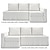 abordables IKEA Couvertures-housse de canapé-lit friheten avec rangement housses de couleur unie