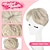 cheap Bangs-Short Hair Toppers with Bangs Platinum Pixie Cut Clip in Synthetic Wiglets Hair Pieces for Women with Thinning Hair