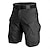 cheap Cargo Shorts-Men&#039;s Tactical Shorts Cargo Shorts Shorts Multi Pocket Plain Wearable Short Casual Daily Holiday Cotton Blend Fashion Classic Black Green