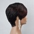 abordables Perruques sans bonnet-perruque coupe lutin pour les femmes noires perruques de cheveux humains pour les femmes noires perruque courte bob perruques de cheveux humains avec frange perruques courtes pour les femmes noires