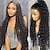 cheap Human Hair Lace Front Wigs-Ishow Hair Curly Wave Lace Frontal Wig 6x4 Transparent Lace Front HumanHair Wigs for Women - 10-28 inch with Wig Cap Included