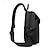cheap Men&#039;s Bags-Men&#039;s Crossbody Bag Nylon Daily Zipper Large Capacity Foldable Lightweight Solid Color Black Gray