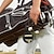 preiswerte Hausbedarf-Golfballhalter-Aufbewahrungstasche: PU-Leder-Golfballsitz-Aufbewahrungstasche mit 5 Abschlaglöchern, Aufhängegurt, geeignet für Männer und Frauen, Golfzubehör, Golfschuh-Nageleinsatztasche zum