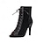 cheap Women&#039;s Heels-Women&#039;s Heels Sandals Boots Summer Boots Lace Up Boots Heel Boots Party Club Lace-up Stiletto Peep Toe Fashion Minimalism Faux Suede Lace-up Wine Almond Black