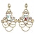 cheap Earrings-Women&#039;s Hoop Earrings Geometrical Precious Statement Imitation Diamond Earrings Jewelry Silver For Wedding Party 1 Pair