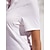 cheap Designer Collection-Women&#039;s Golf Polo Shirt White Short Sleeve Top Ladies Golf Attire Clothes Outfits Wear Apparel