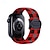 זול להקות Apple Watch-רצועת ספורט מותאם ל רצועת השעון של Apple Watch 38 מ&quot;מ 40 מ&quot;מ 41 מ&quot;מ 42 מ&quot;מ 44 מ&quot;מ 45 מ&quot;מ 49 מ&quot;מ אלסטי מתכוונן ניילון רצועת שעון חלופית ל iwatch Ultra 2 Series 9 8 7 SE 6 5 4 3 2 1
