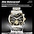 cheap Quartz Watches-New Olevs Brand Men&#039;S Watch Luminous Chronograph 24-Hour Indication Quartz Watch Business Steel Belt Men&#039;S Waterproof Wristwatch