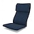 cheap IKEA Covers-POÄNG 1-Seat Armchair Cushion Pillow Version Solid Color Quilted Polyester Slipcovers IKEA Series