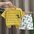 cheap Sets-Children&#039;s Short sleeved Set 24 Summer New Boys&#039; Pure Cotton T-shirt Shorts Korean Edition Women&#039;s Baby Clothing Children&#039;s Clothing