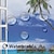 preiswerte Außentöne-Outdoor-Vorhänge, wasserdicht, winddicht, wetterfest, für Terrasse, Cabana, Veranda, Pergola und Pavillon, Ösen oben, 2 Paneele, Strandpalme