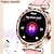 voordelige Slimme polsbandjes-696 CF30 Slimme horloge 1.27 inch(es) Slimme armband Smartwatch Bluetooth Stappenteller Gespreksherinnering Slaaptracker Compatibel met: Android iOS Dames Handsfree bellen Berichtherinnering IP 67 41