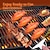 cheap Grills &amp; Outdoor Cooking-3 Way Grill Skewers - GrillSavant - Reusable 3 Way Grill Skewers - 3 Way Grill Skewers For Outdoor Grill - Grilling Savant 3 Way Stainless Skewers - for Meat, Veggies, Fruits Grill