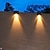 billige Vegglamper til utendørsbruk-utendørs solenergi veggvask lys vanntett trinn lys utendørs vegglampe hage hage gjerde balkong belysning landskap dekorasjon atmosfære lys 1/2/4/8stk