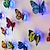 economico Luci decorative-10 luci notturne 3D che cambiano colore, simpatiche farfalle, luci notturne a led, adatte per camera da letto, bagno, toilette, scale, cucina, corridoio, luce notturna compatta, bianco caldo