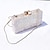 cheap Handbag &amp; Totes-Women&#039;s Handbag Clutch Evening Bag Acrylic Party Daily Chain Solid Color Beige
