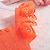 baratos Vestidos-Infantil Para Meninas Vestido Côr Sólida Sem Manga Festa Ao ar livre Casual Moda Diário Casual Poliéster Verão Primavera 2-12 anos cor laranja