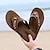 baratos Sandálias para Homem-Homens Feminino Mocassins e Slip-Ons Chinelos e flip-flops Chinelos Chinelos de praia Sandálias de conforto Slides Aventura Caminhada Esportivo Casual Colegial Ao ar livre Diário Couro Ecológico