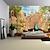 ieftine tapiserie peisajului-Tapiserie suspendată cu arc în stil chinezesc, artă de perete, tapiserie mare, decor mural, fotografie, fundal, perdea, pentru casă, dormitor, sufragerie