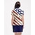 preiswerte Designer-Kollektion-Damen-Golf-Poloshirt, rotes Kurzarm-Oberteil, Damen-Golf-Kleidung, Kleidung, Outfits, Bekleidung, Golf-Shirt mit amerikanischer Flagge