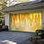 tanie Okładki drzwi-Wisteria kwiat malarstwo na zewnątrz drzwi garażowych baner na okładkę piękna duża dekoracja tła na zewnętrzne drzwi garażowe dekoracje ścienne domu impreza impreza parada