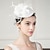 זול פאסינאטורים-סרטי ראש fascinators כובעים sinamay bowler/cloche כובע צלוחית כובע פילבוקס כובע חתונה מסיבת תה חתונה אלגנטית חתונה עם כיסוי ראש פרחוני נוצה
