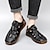 ieftine Sandale Bărbați-Bărbați Sandale Pantofi lucrați manual Plimbare Sportiv Casual Stiluri de Plajă În aer liber PU Respirabil Comfortabil Bandă elastică Negru Maro Vară Toamnă