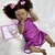 cheap Dolls-22 inch Black Dolls Reborn Doll Baby &amp; Toddler Toy Doll Reborn Baby Doll Baby Baby Girl African Doll Reborn Baby Doll Saskia Newborn lifelike Gift Hand Made Non Toxic Vinyl W-05022 with Clothes and