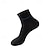 cheap Men&#039;s Socks-Men&#039;s 3 Pack Multi Packs Socks Crew Socks Running Socks Casual Socks Black White Color Letter Sports &amp; Outdoor Daily Vacation Basic Medium Spring Fall Fashion Casual