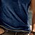 economico Canotte da palestra-Per uomo Canotta Canottiera Maglietta senza maniche Senza Maniche Henley Estate Semplice Moda Designer Muscolo Patchwork All'aperto Palestra Uscire Blu reale Maglietta Top per Uomo