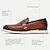 preiswerte Loafer aus hochwertigem Leder-Herren Halbschuhe Leder schwarz braun Krokoprägung Metallschnalle