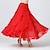 cheap Latin Dancewear-Latin Dance Ballroom Dance Skirts Sashes / Ribbons Ruffles Pure Color Women&#039;s Performance Training High Polyester Tulle