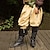 baratos Medieval-Retro Vintage Medieval Renascentista Sapatos Botas sem salto Pirata Cavalheiro Viking Cruzado Homens Mulheres Unisexo Baile de Máscaras Festa / Eventos Mascarilha Sapatos