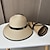 cheap Party Hats-Hats Headwear Acrylic / Cotton Straw Bucket Hat Straw Hat Sun Hat Casual Holiday Elegant Retro With Bowknot Pure Color Headpiece Headwear