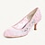 abordables Zapatos de boda-Zapatos de tacón para mujer, zapatos de novia de boda, tacón de gatito de encaje, punta redonda, mocasín de encaje minimalista clásico, negro, blanco, marfil