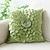 abordables Coussins tendances-Housse de coussin décorative brodée, 1 pièce, taie d&#039;oreiller carrée douce, pour chambre à coucher, salon, canapé, chaise, plante florale