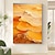 cheap Landscape Paintings-Handmade Desert Painting Camels Painting Custom Hand Paint Wall Paintings Personalized Wall Art Picture For Living Room Bedroom (No Frame)
