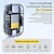 abordables Kit de Bluetooth/manos libres para coche-Receptor Bluetooth 5.0 para automóvil con cancelación de ruido Adaptador auxiliar Bluetooth Receptor de música Bluetooth para estéreo doméstico/auriculares con cable/llamadas con manos libres 16 horas