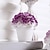 זול פרחים ואגרטלים מלאכותיים-פרח מלאכותי צמח עציץ מיניאטורי מיניאטורי: ורדים מלאכותיים דמויי חיים בעציץ קטן לעיצוב הבית המקסים