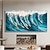 halpa Maisemataulut-mintura käsintehdyt surffausöljymaalaukset kankaalle iso seinä taidekoriste moderni abstrakti merimaisemakuva kodin sisustukseen rullattu kehyksetön venyttämätön maalaus