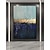 levne Abstraktní malby-100% ručně malovaná velká zlatá fólie modrá plátno olejomalba pro výzdobu pokoje moderní 100% ručně vyráběný abstraktní obraz bez rámu
