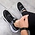 abordables Zapatillas de hombre-Hombre Zapatillas de deporte Zapatos Confort Zapatos para correr Casual Diario Tejido Cómodo Cordones Negro Gris Verano Primavera