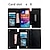 preiswerte Handyhülle für iPhone-Handy Hülle Handyhüllen Für iPhone 15 Pro Max Plus iPhone 14 13 12 Pro Max Plus Rückseite mit Halterung Magnetisch Kartenschlitz Retro TPU PU-Leder