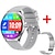 Недорогие Умные браслеты-696 MT55 Умные часы 1.43 дюймовый Умный браслет Bluetooth Педометр Напоминание о звонке Датчик для отслеживания сна Совместим с Android iOS Мужчины