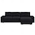 baratos IKEA Capas-Capa de sofa Côr Sólida Acolchoado 100% Algodão Capas de Sofa