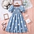 Недорогие Платья-Детское повседневное платье для девочек, одежда, летняя детская мода, синее длинное платье принцессы в горошек с короткими рукавами