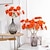 billiga Konstgjorda blommor och vaser-2st konstgjorda krysantemumgrenar