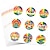 abordables Desfile del Orgullo dic-Festival del arco iris, mes del orgullo, camaradas, 180 Uds., pegatinas de sellado de letras de regalo, accesorios decorativos, suministros para fiestas